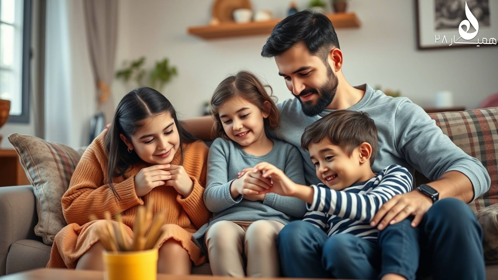 در خانواده با یک برخورد عاقلانه و صمیمی، می‌توان بچه‌ها را به این نتیجه رساند که حق پذیری در اوج عصبانیت کار هوشمندانه‌ای است.